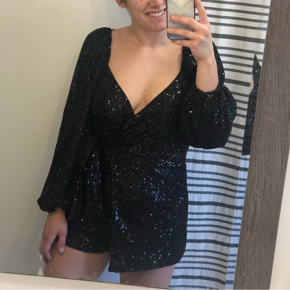 Sequin Romper
